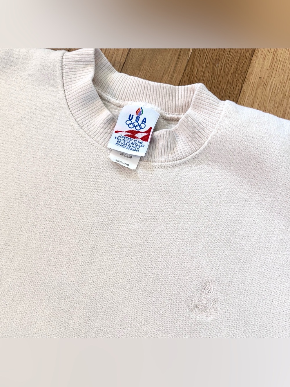 Vintage USA Olympics Crewneck 1992 Barcelona Mens M Made in USA Sweatshirt JCP